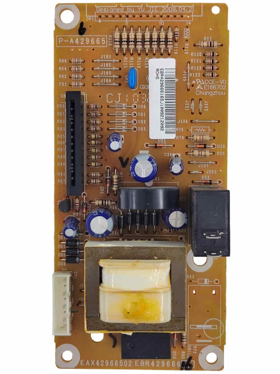 картинка LG EBR42966616 БУ (USED) Плата управления для микроволновой печи MS-1744W от магазина Интерком-НН