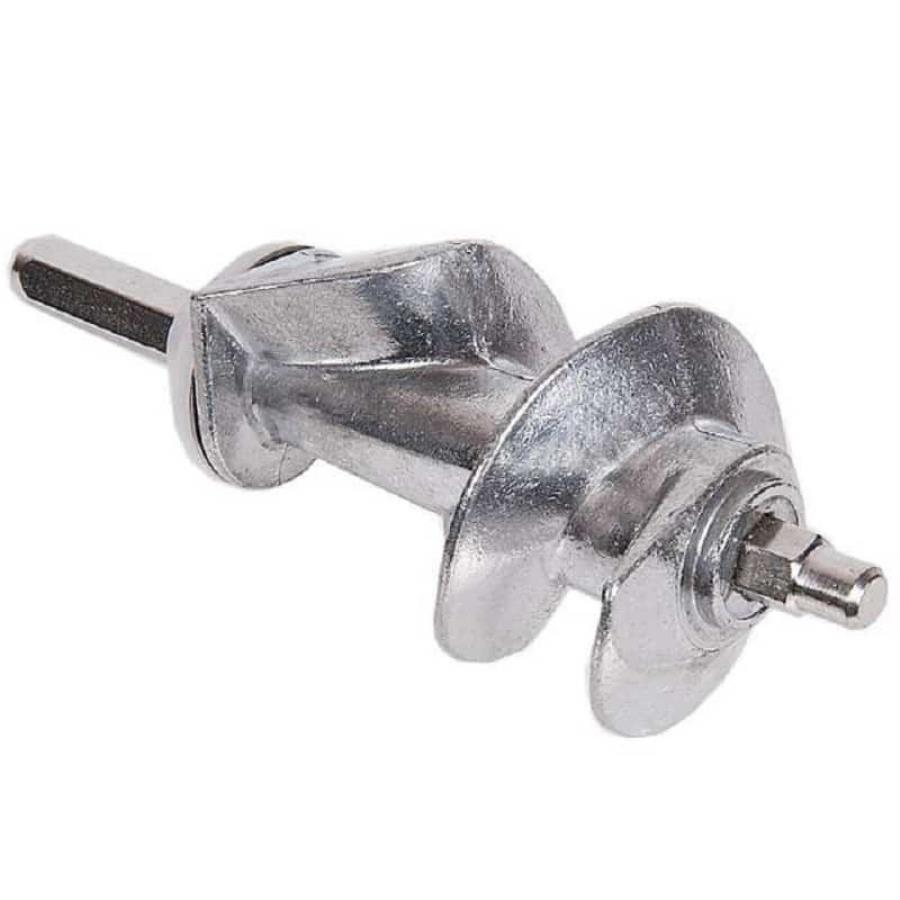картинка Шнек в сборе MS-0694706-CH с пластиковой втулкой, короткий шток для мясорубки Moulinex, Krups от магазина Интерком-НН