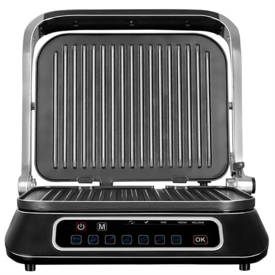 картинка Электрогриль Redmond SteakMaster RGM-M806P 2100Вт черный/серебристый от магазина Интерком-НН