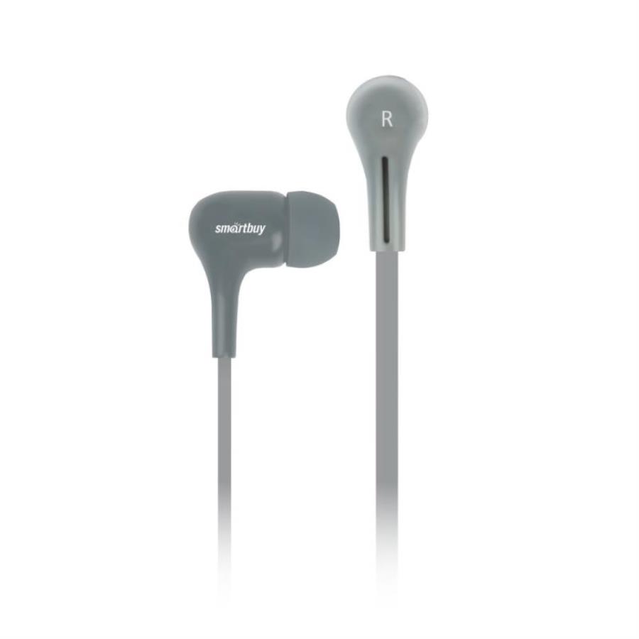 картинка Smartbuy SBE-009 Внутриканальные наушники с защитным кофром на молнии BLAST серые от магазина Интерком-НН