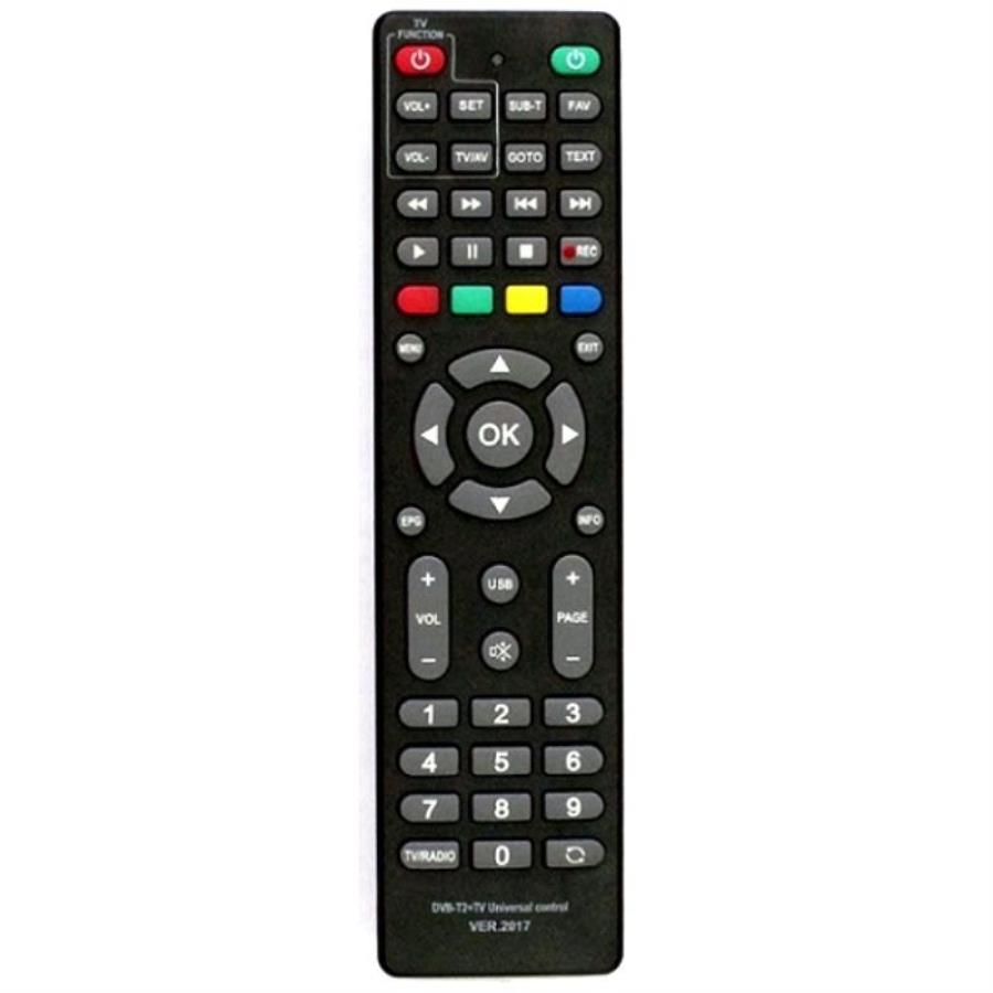 картинка HUAYU DVB-T2+TV ver.2017 Универсальный пульт для цифровых приставок DVB-T2 от магазина Интерком-НН