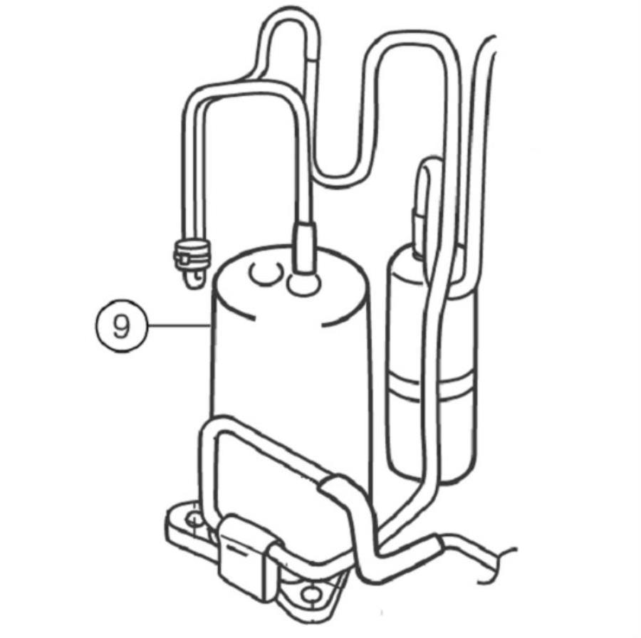 картинка Panasonic 2JS350D3EA02 Компрессор кондиционера CU-A18CTP5 от магазина Интерком-НН