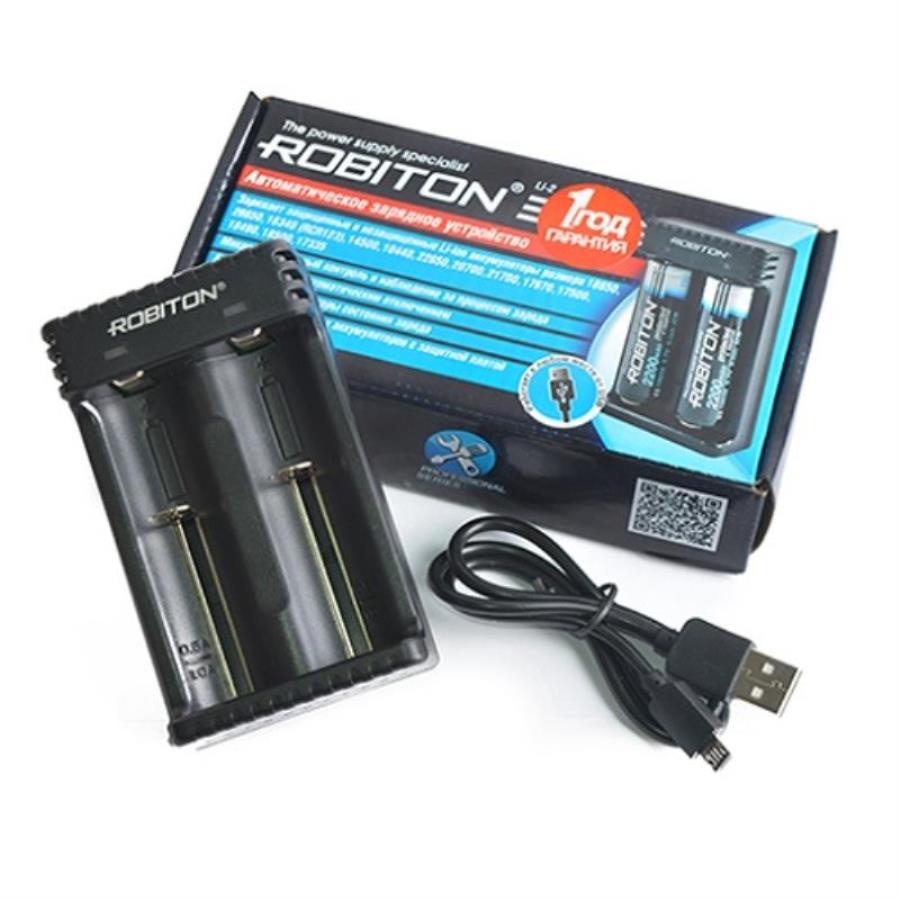 картинка Robiton Li-2 автоматическое зарядное устройство для литий-ионных аккумуляторов от магазина Интерком-НН
