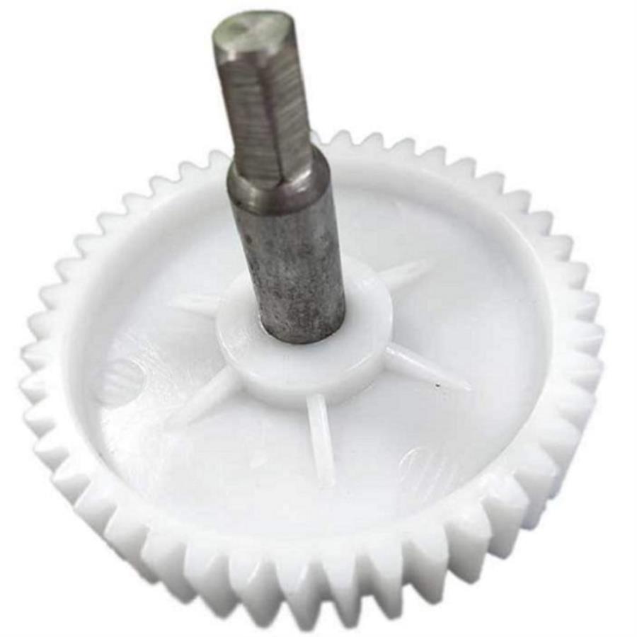 картинка Шестерня большая с валом D=80мм, H=75/17мм, 44 прямых зубьев для мясорубки Polaris  от магазина Интерком-НН