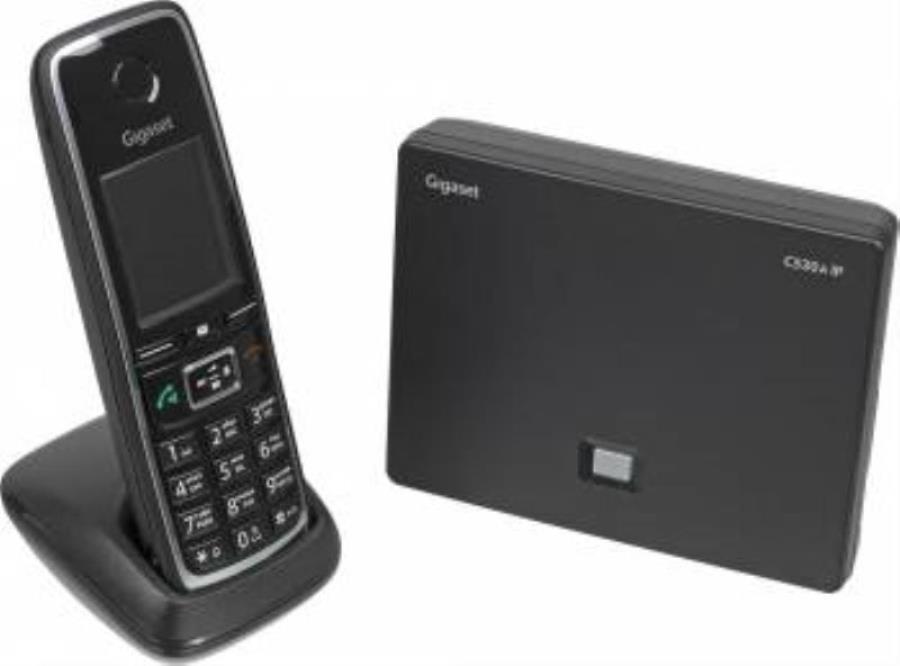 картинка Телефон IP Gigaset C530A IP SYSTEM RUS черный (S30852-H2526-S301) от магазина Интерком-НН