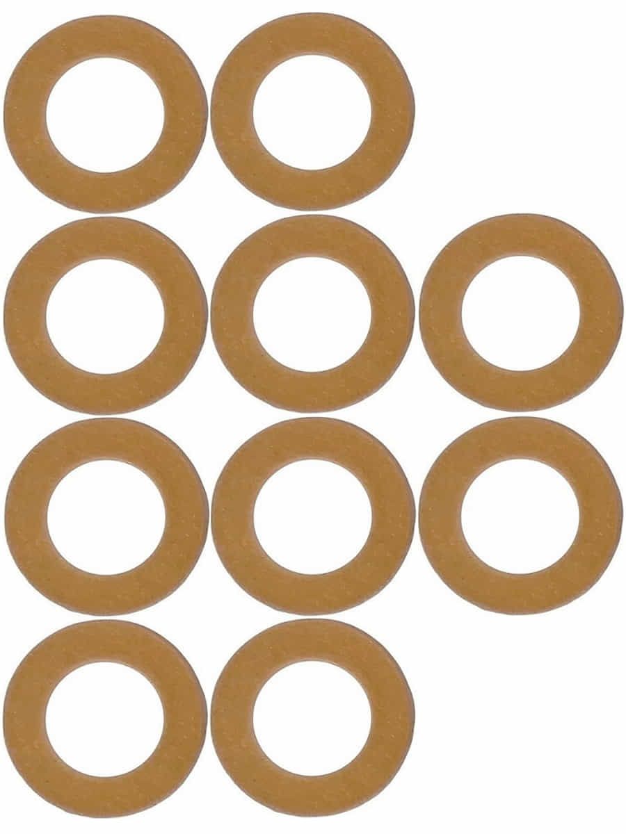 картинка Шайбы (прокладки) 3.5х6х0.5мм термостойкие изоляционные (10шт) от магазина Интерком-НН