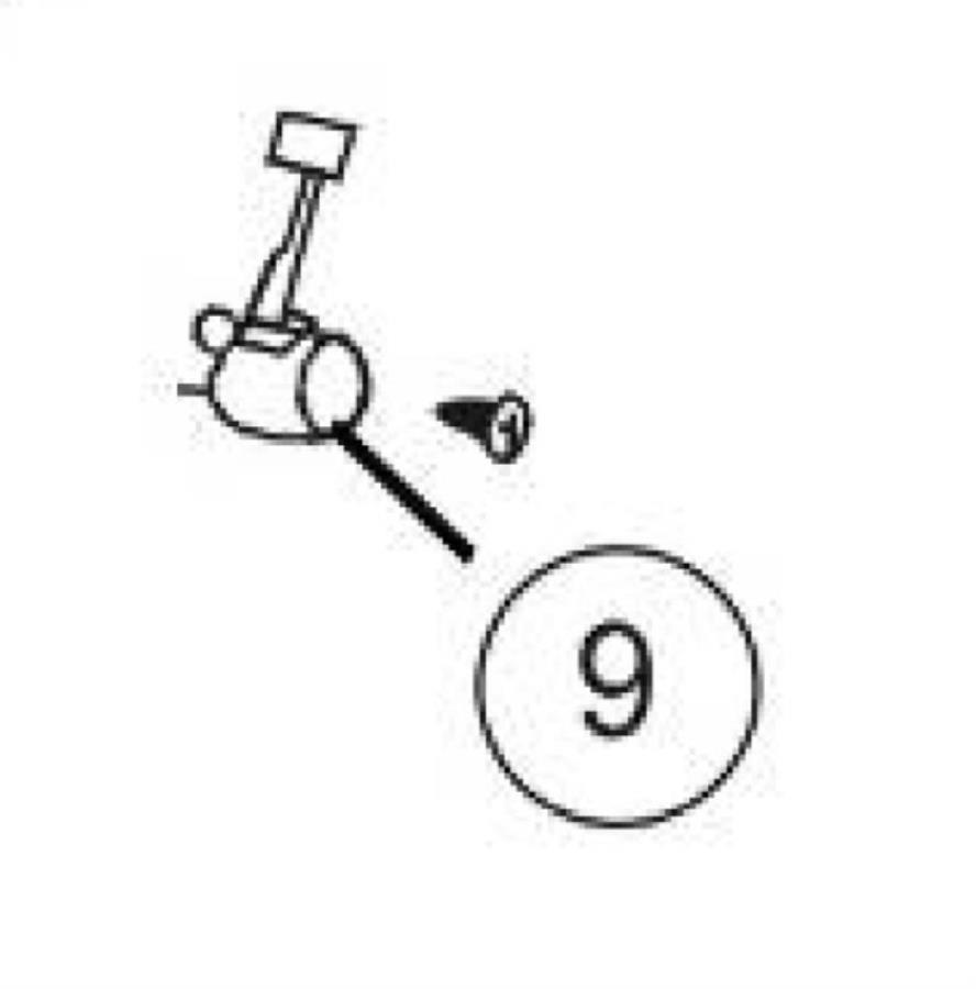 картинка Panasonic CWA981262 мотор привода жалюзи CS-YW7MKD, CS-YW9MKD, CS-YW12MKD от магазина Интерком-НН