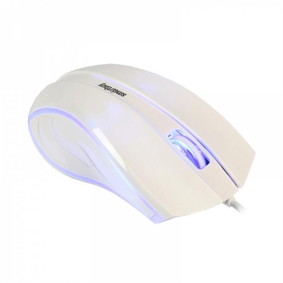 картинка SmartBuy SBM-338-W ONE Мышь проводная (белая) от магазина Интерком-НН