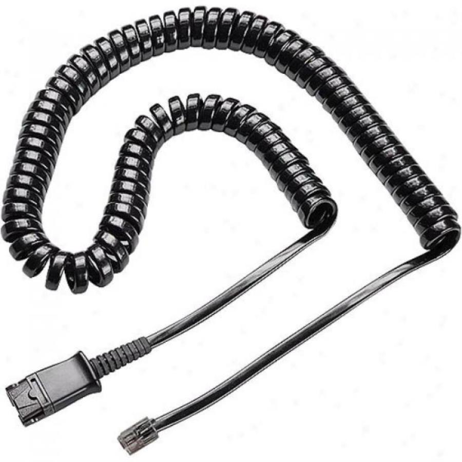 картинка PL-U10P Витой шнур с QD для подключения гарнитур H-серии к телефону  (PL-CAB-ST) от магазина Интерком-НН