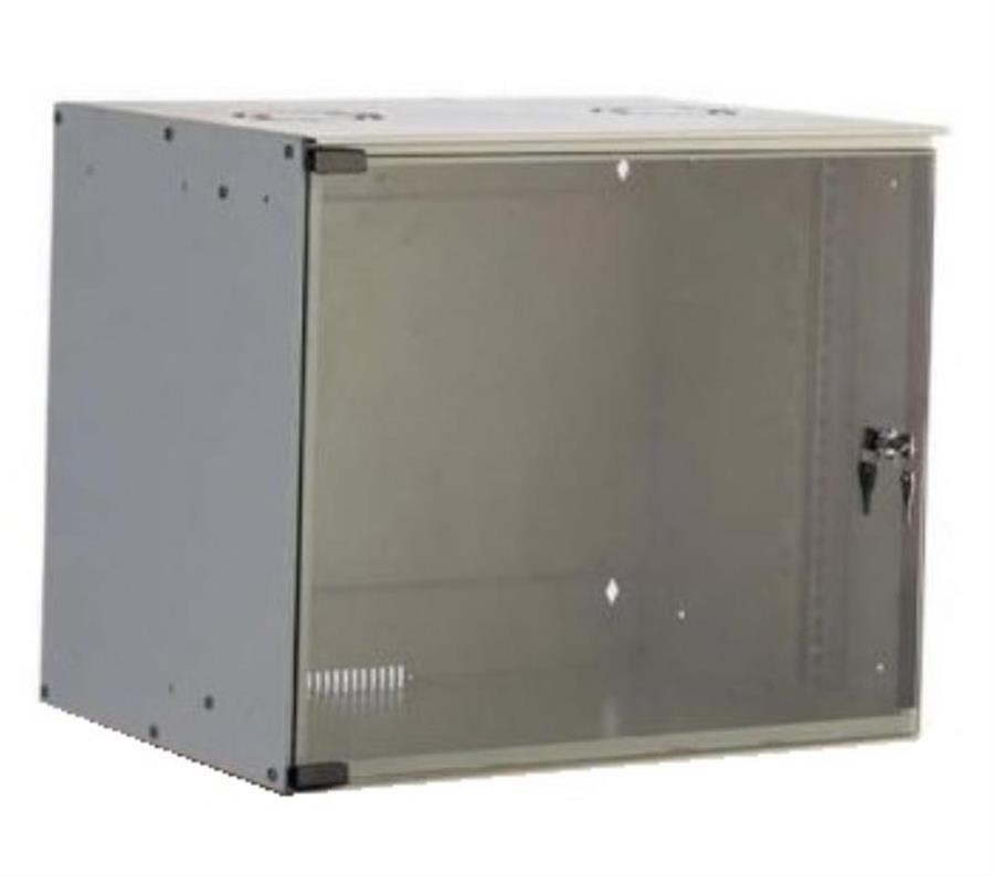 картинка Шкаф настенный 19", 9U, (530*450*462) несобранный  от магазина Интерком-НН