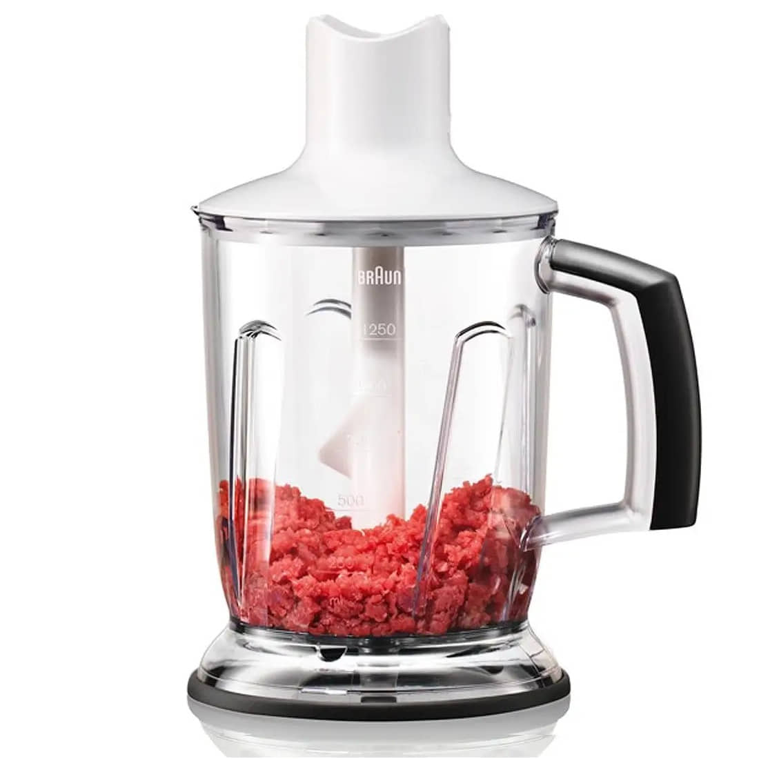 картинка Braun AX22110004, MQ40 измельчитель в сборе 1250мл для блендера Multiquick 3, 5, 7 белый от магазина Интерком-НН