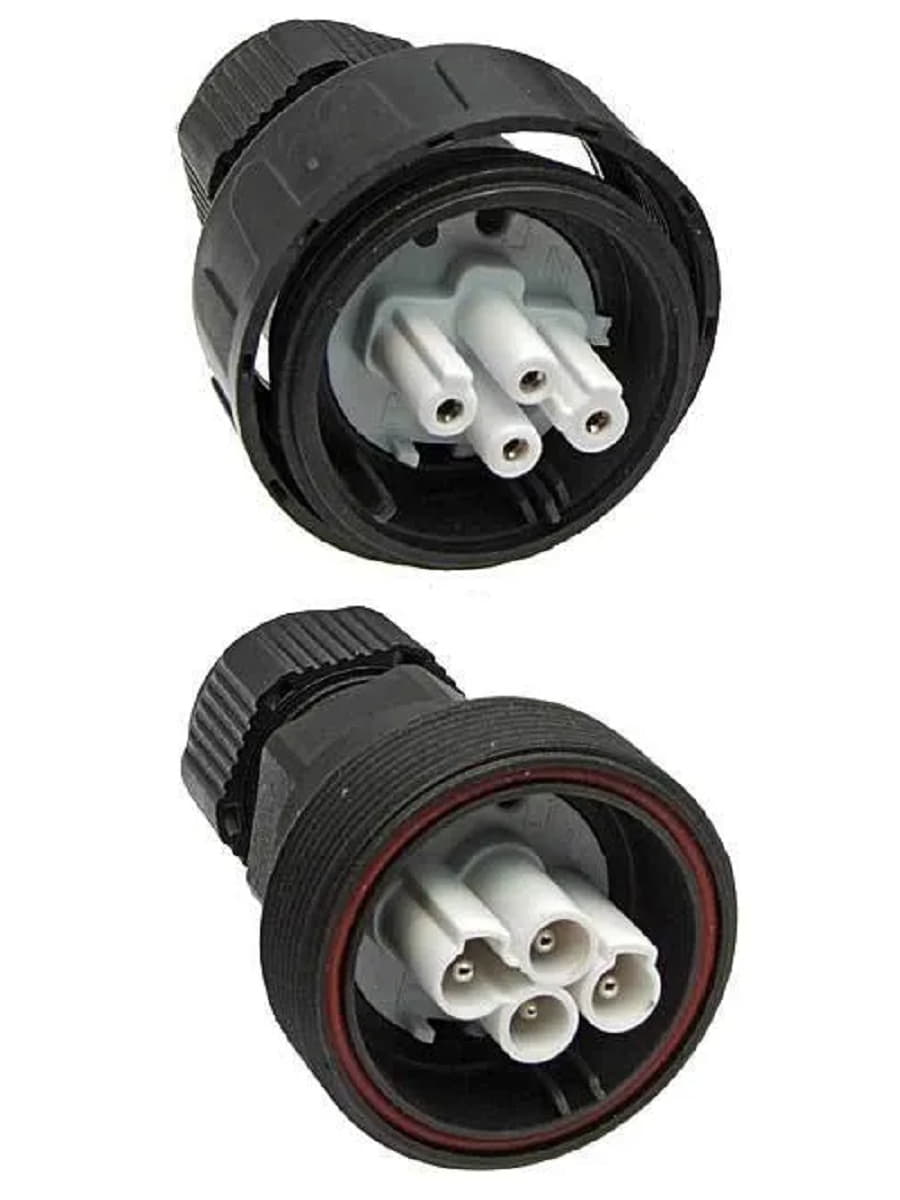 картинка SZC-686-4P Разъём герметичный IP68, 4 контакта от магазина Интерком-НН