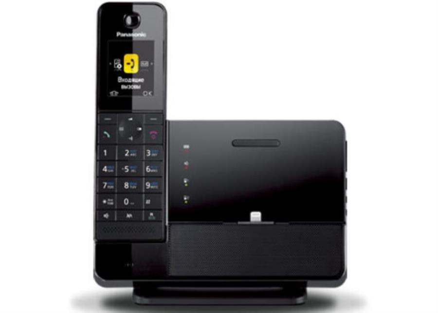 картинка Panasonic KX-PRL260RU - Беспроводной телефон  DECT (радиотелефон) , цвет: черный  от магазина Интерком-НН