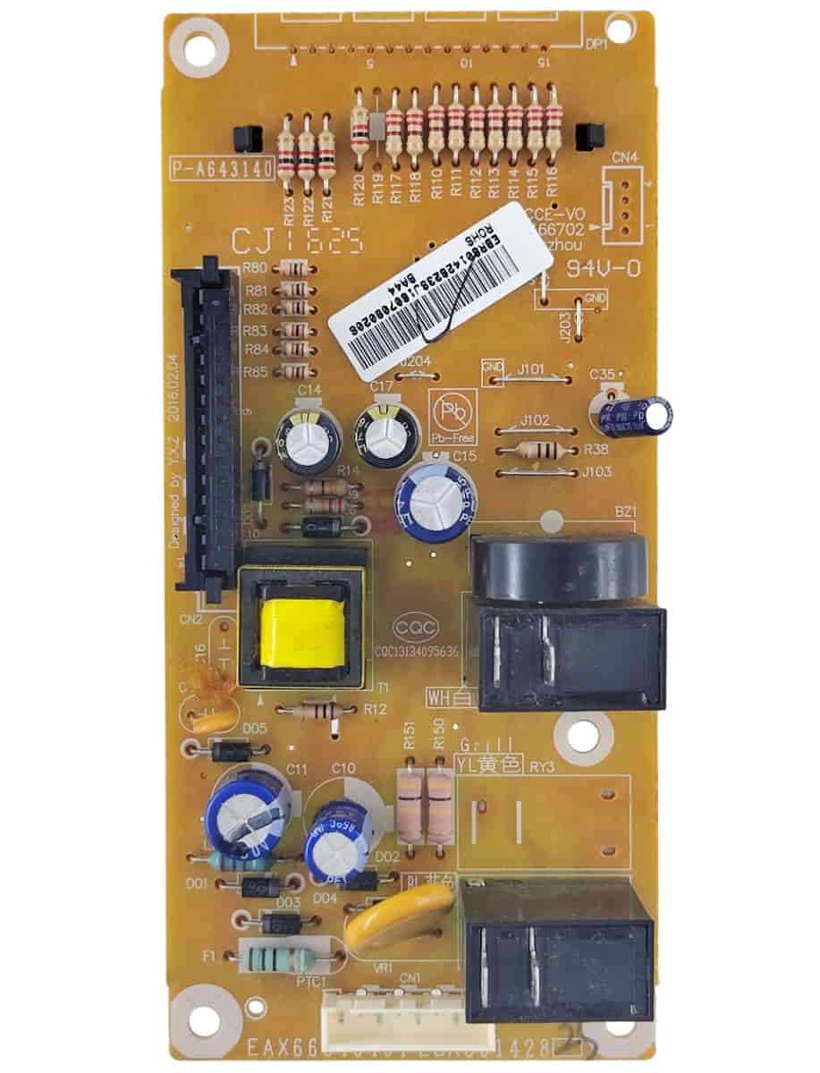 картинка LG EBR80142823 БУ (USED) Плата управления для микроволновой печи MS20R44DAR от магазина Интерком-НН