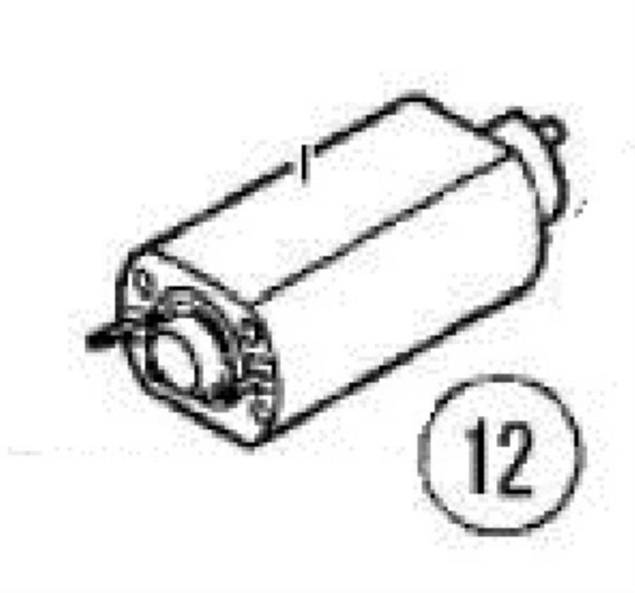 картинка Panasonic WES364L1007 электродвигатель 1.4W для электробритвы ES-3040, 3041, 3042, 3043, 3050, 365 от магазина Интерком-НН