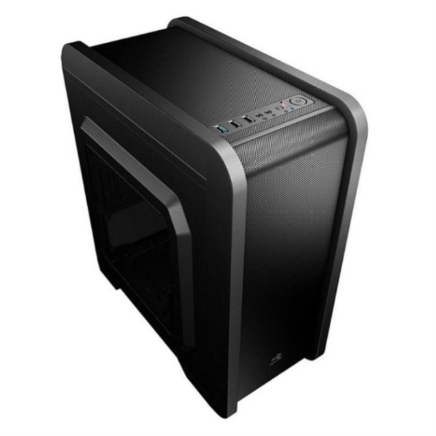 картинка Корпус mATX AEROCOOL Qs-240, Micro-Tower, без блока питания, черный от магазина Интерком-НН