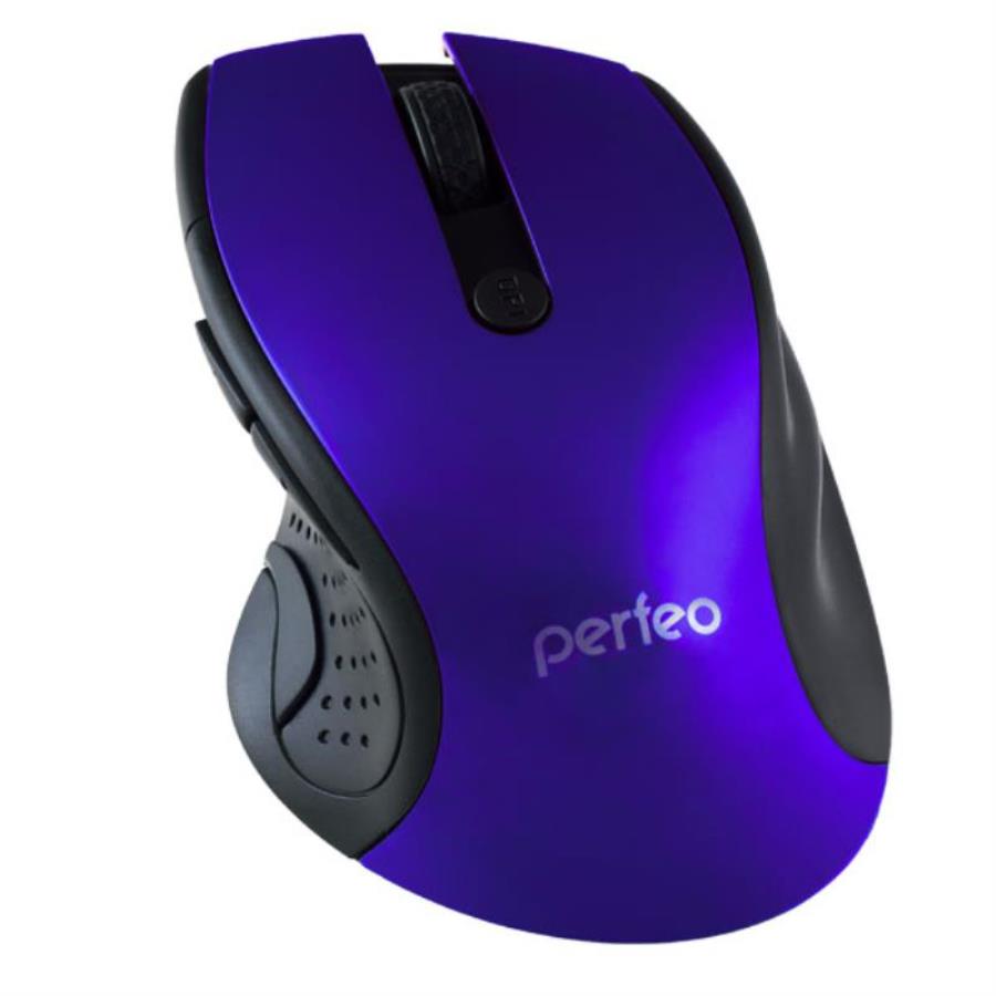 картинка Perfeo PF-522-BL Мышь беспроводная BLUES PF_5361 (синяя)  от магазина Интерком-НН