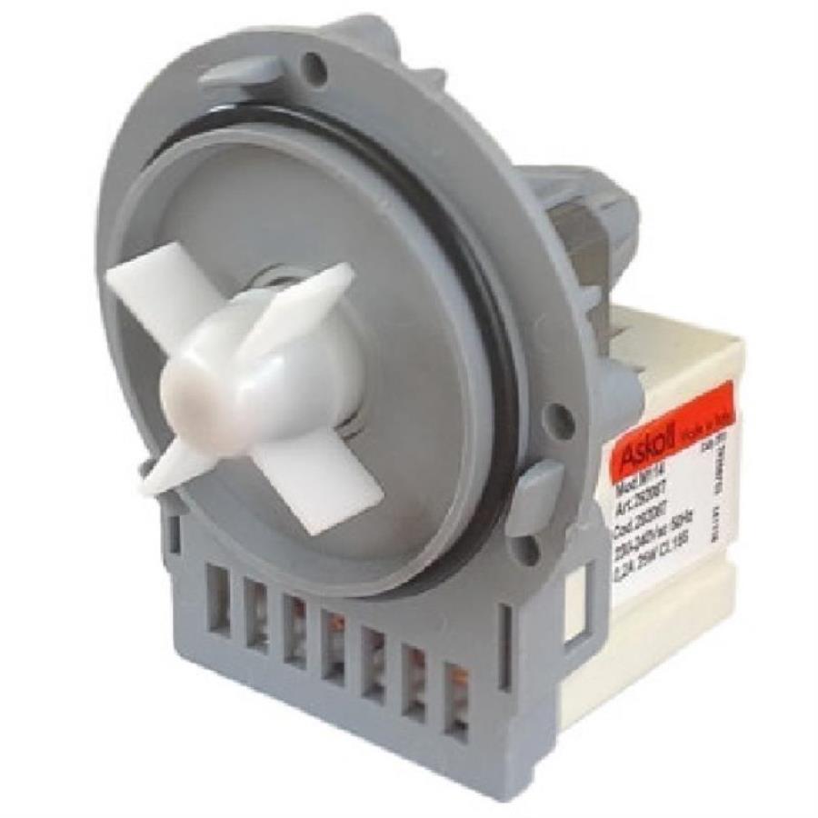 картинка 1.47.029.41 (292087) Мотор сливного насоса Askoll 25 Вт стиральной машины Ariston, Indesit, Candy от магазина Интерком-НН