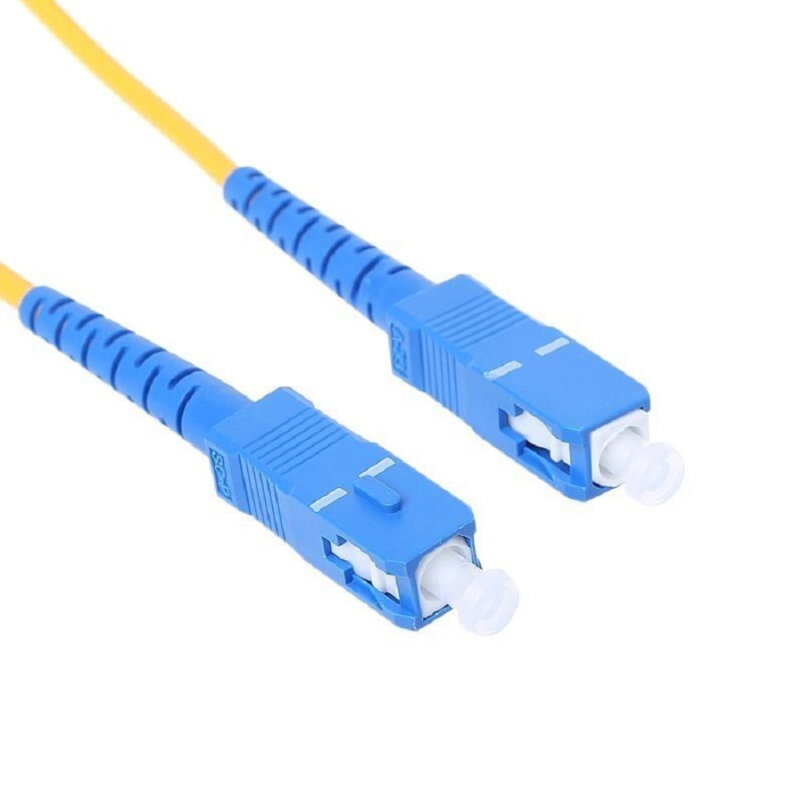 картинка Патч-корд оптический (optic patch cord) SC/UPC-SC/UPC SM 9/125мкм одномодовый (simplex) 1 метр от магазина Интерком-НН