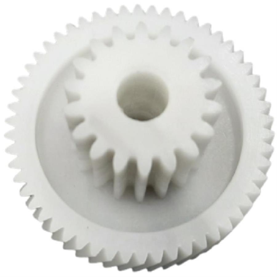 картинка Шестерня D=46/24, H=31/12, d=8мм, 18 прямых и 54 косых зубьев для мясорубки BBK  от магазина Интерком-НН