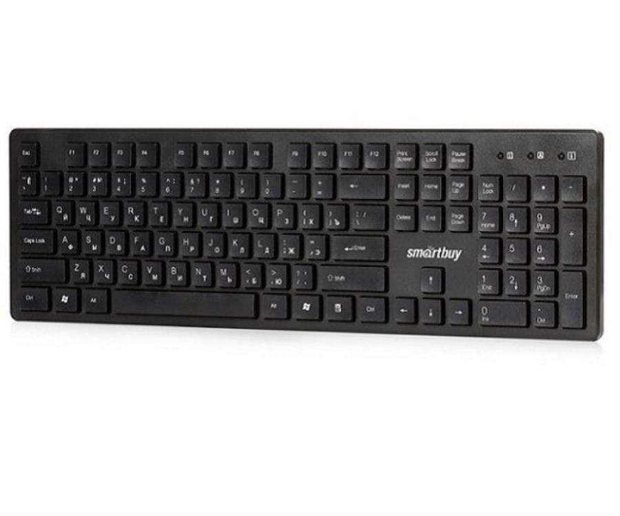 картинка SmartBuy SBK-120U-K ONE Клавиатура проводная USB (черная) от магазина Интерком-НН