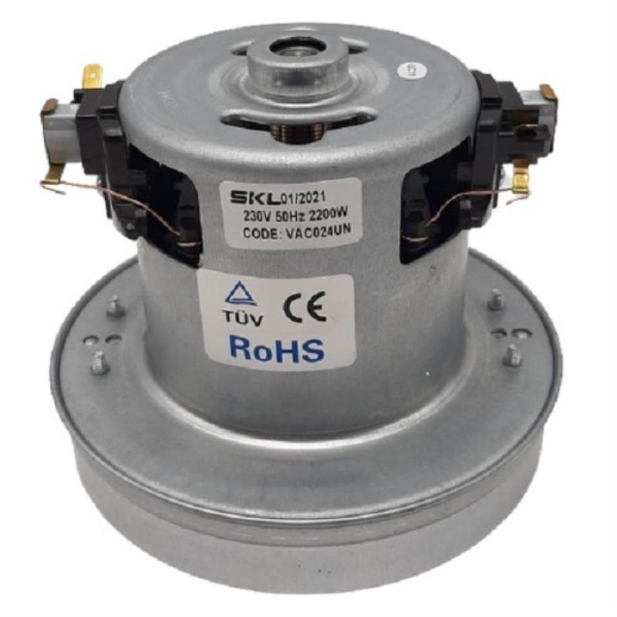 картинка SKL VAC024UN двигатель H=126мм, D=130мм, 2200Вт для пылесоса LG, Bork, Samsung, Beko, Candy  от магазина Интерком-НН