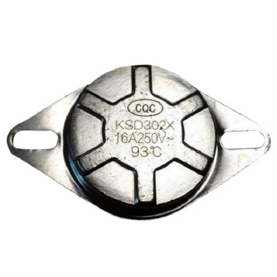 картинка KSD302X-16A250V-93NC термостат защитный биметаллический,  93°C нормально замкнутый 250V 16A от магазина Интерком-НН