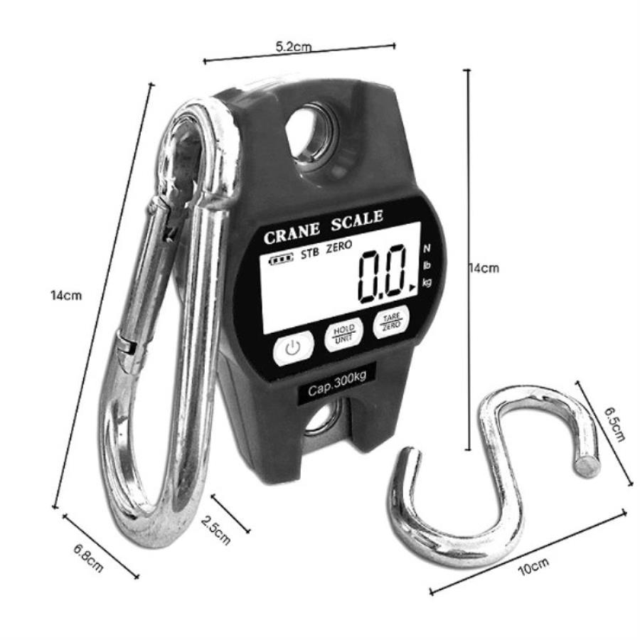 картинка ADS300-100B Весы крановые электронные до 300 кг точность 100 г, цвет черный от магазина Интерком-НН