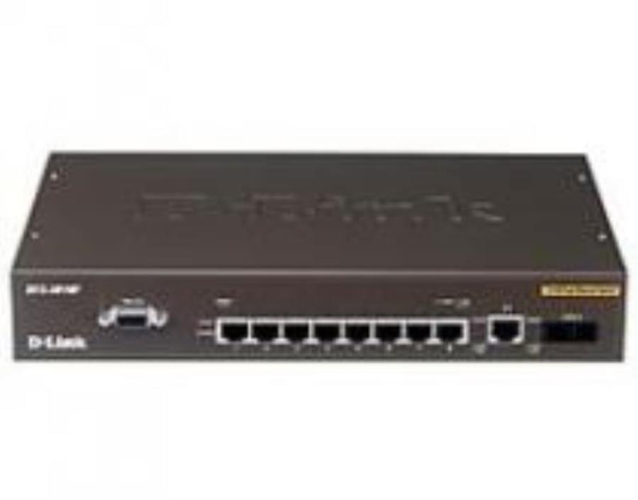 картинка D-Link DES-3010FL Управляемый коммутатор с 8 портами 10/100Base-TX + 1 портом 1000Base-T + 1 SFP от магазина Интерком-НН