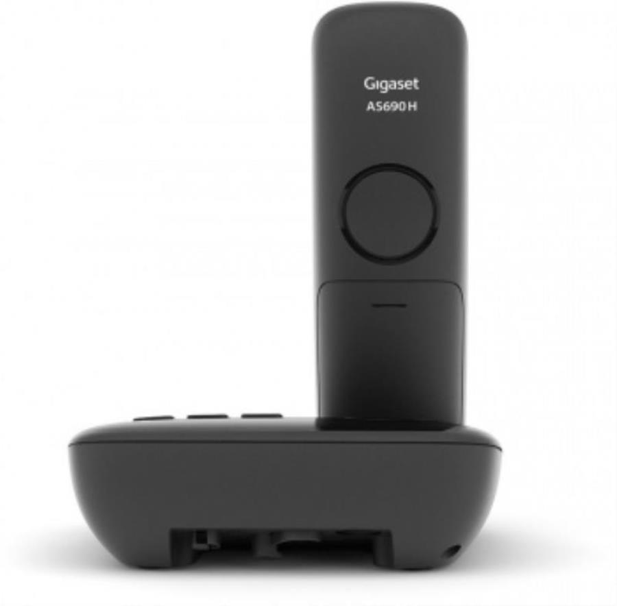 картинка Р/Телефон Dect Gigaset AS690A RUS черный автооветчик АОН от магазина Интерком-НН