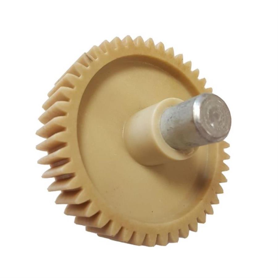 картинка Шестерня 25.001-MLN с внутренним шестигранником для мясорубки Moulinex D=81, H=71мм 46 прямых зубьев от магазина Интерком-НН