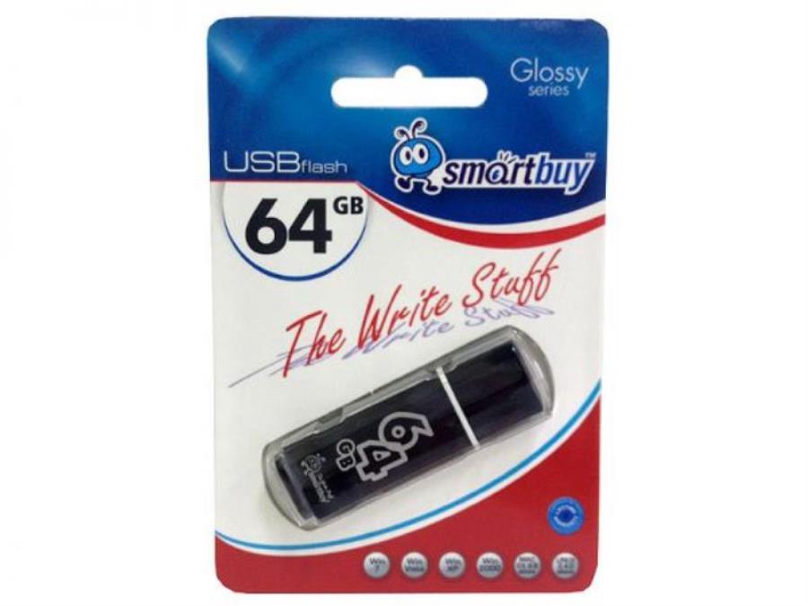 картинка Память USB 4Gb Smart Buy Glossy синий от магазина Интерком-НН