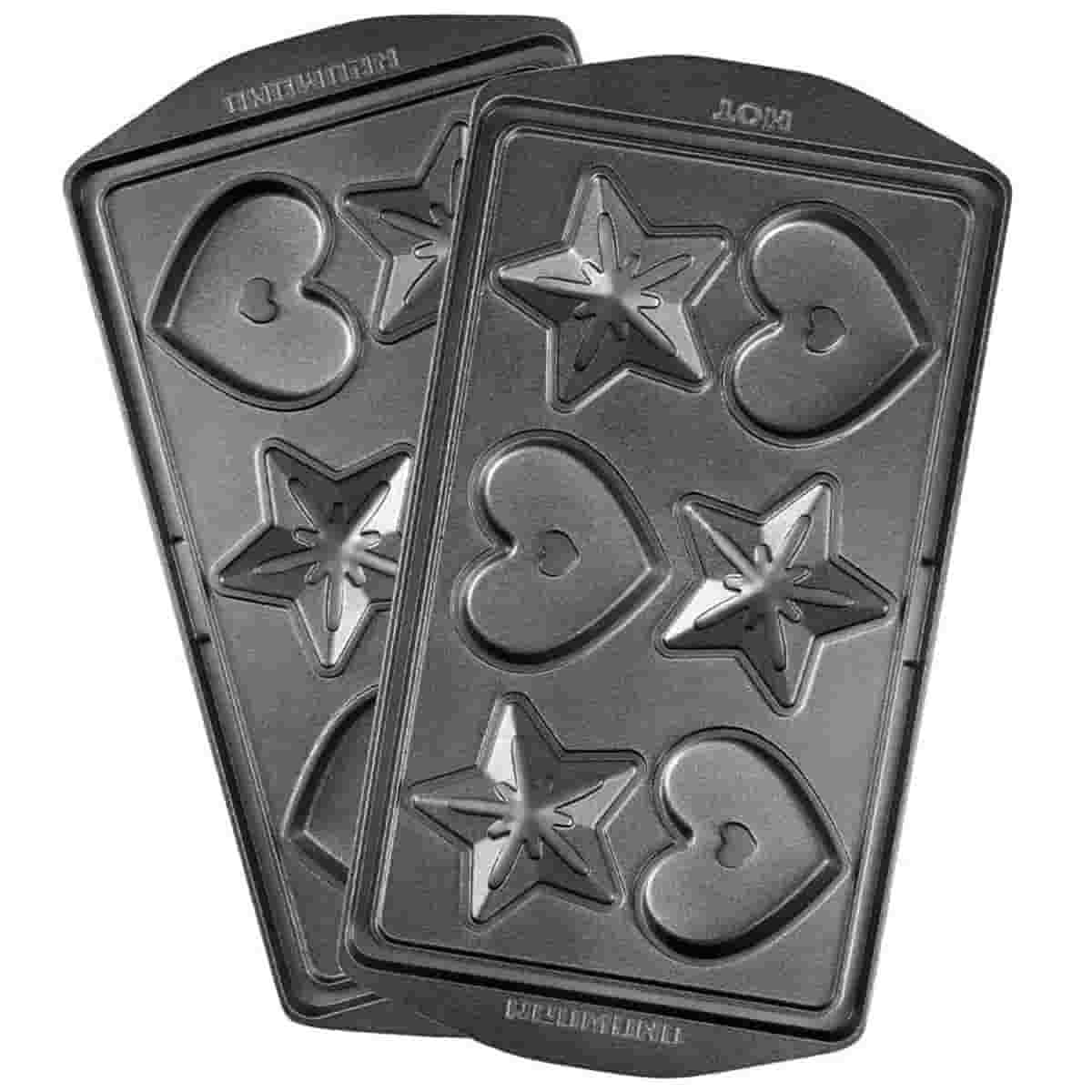 картинка Redmond RAMB-24 панель "сердечки и звездочки" 2шт (форма для фигурного печенья) для мультипекаря  от магазина Интерком-НН