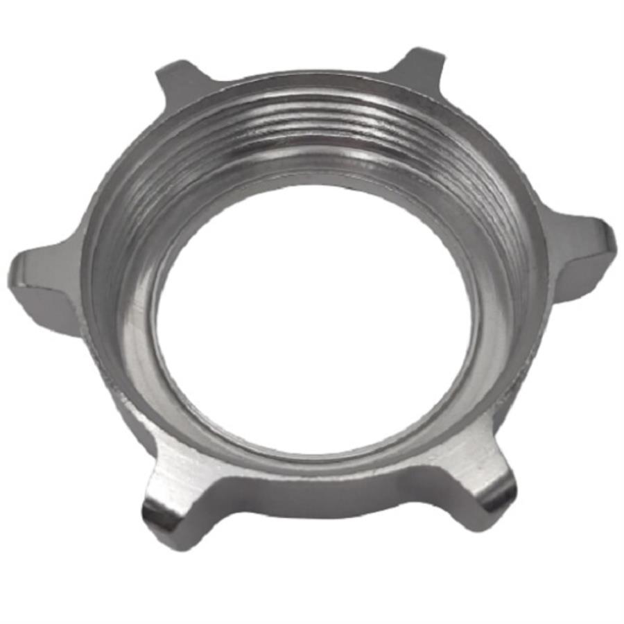 картинка Moulinex MS-651273 металлическая передняя гайка для мясорубки ME856D32, ME858D32 от магазина Интерком-НН