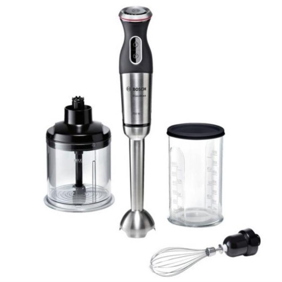картинка Bosch MSM 87160, 750 Вт Погружной блендер, число скоростей: 12, черный-нержавеющая сталь от магазина Интерком-НН