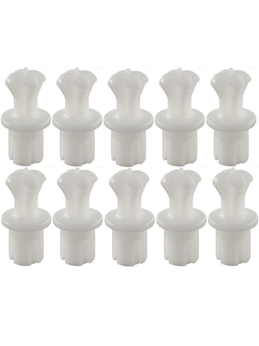 картинка Хвостовик 10шт для ножа измельчителя тип 1 белый блендера Redmond, RED, Polaris от магазина Интерком-НН