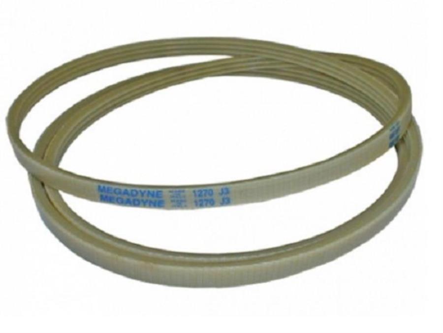 картинка WN292 Ремень приводной 1270 J3 1255 мм Megadyne для стиральных машин, универсальный от магазина Интерком-НН