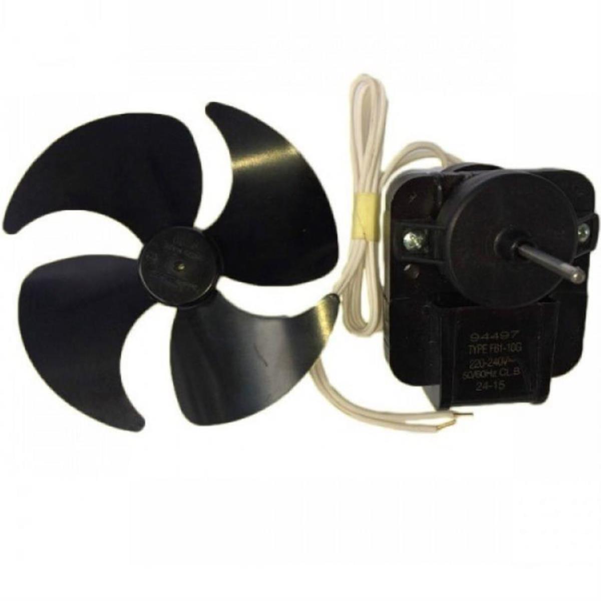 картинка Indesit C00378061 (481936170011) мотор вентилятора в сборе для холодильника Whirlpool, Ariston от магазина Интерком-НН