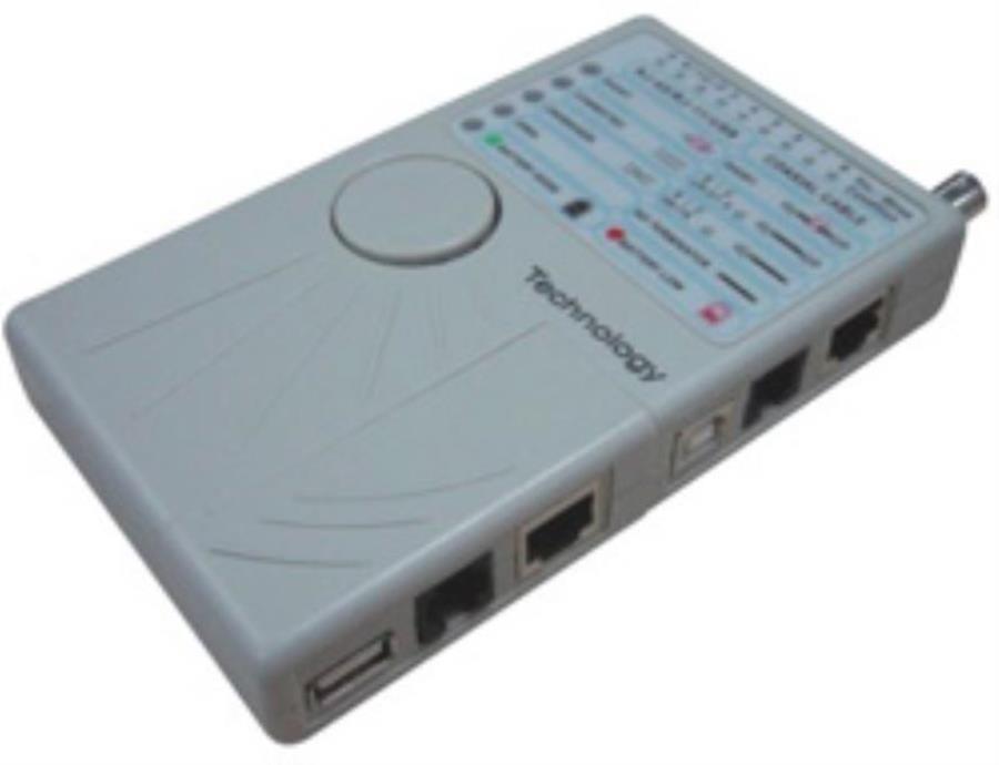 картинка Кабельный тестер WT-4041, RJ11, RJ12, RJ45 (STP/UTP), USB, коаксиальный кабель. от магазина Интерком-НН