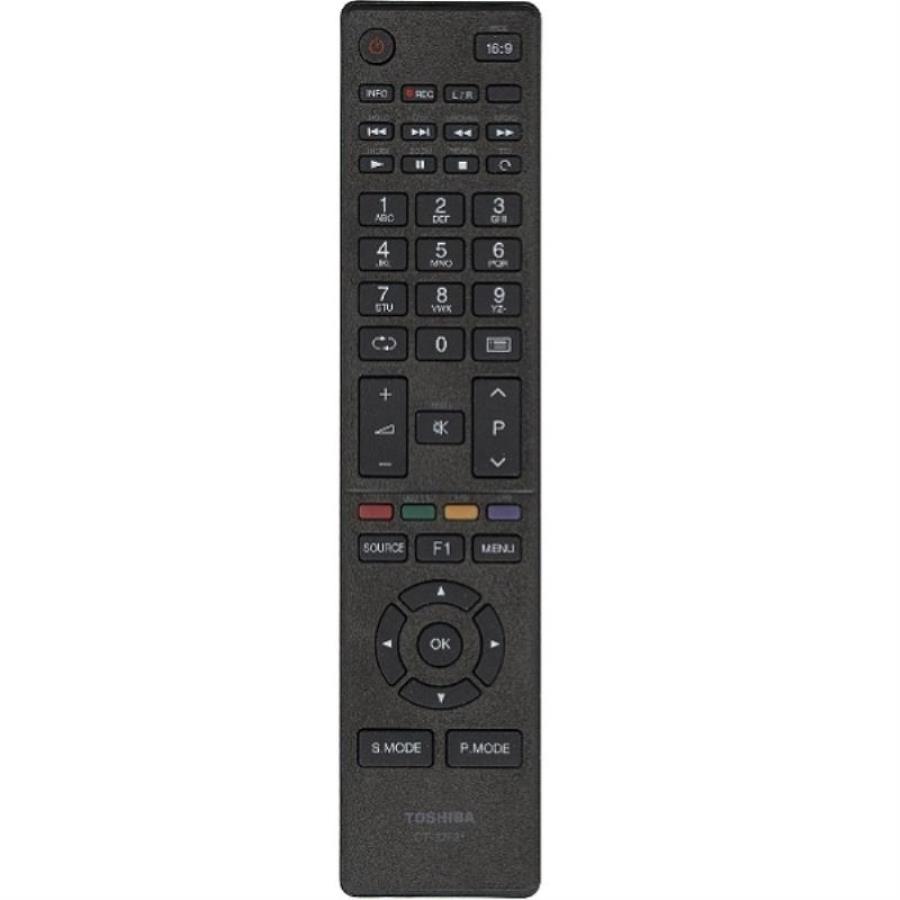 картинка Huayu CT-32F2 (20866) пульт дистанционного управления (ПДУ) для телевизора Toshiba от магазина Интерком-НН