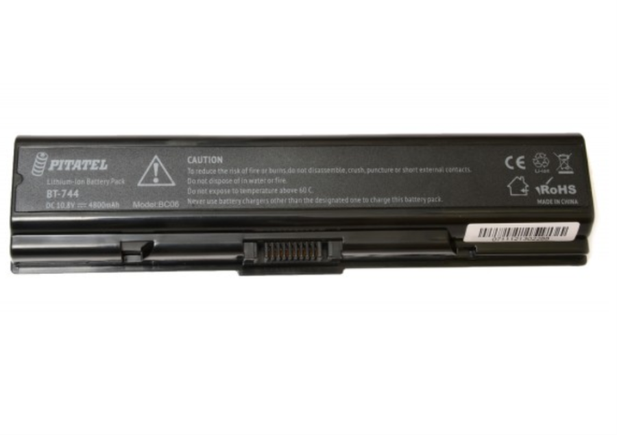 картинка Pitatel BT-744 Батарея-аккумулятор Li-Ion для ноутбука Toshiba Satellite A200/A300/L300/L500 от магазина Интерком-НН