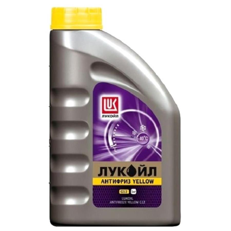 картинка Лукойл 227373 Антифриз G12 Yellow (-40°C) (1л)  от магазина Интерком-НН