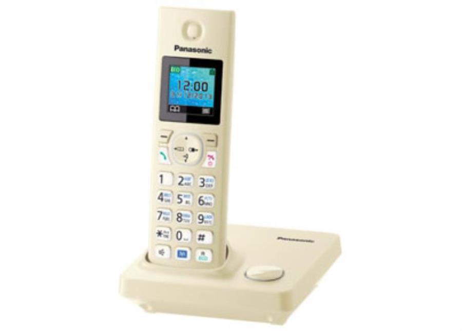 картинка Panasonic KX-TG7852RU1 - Беспроводной телефон DECT (радиотелефон) , цвет: черный/белый  от магазина Интерком-НН