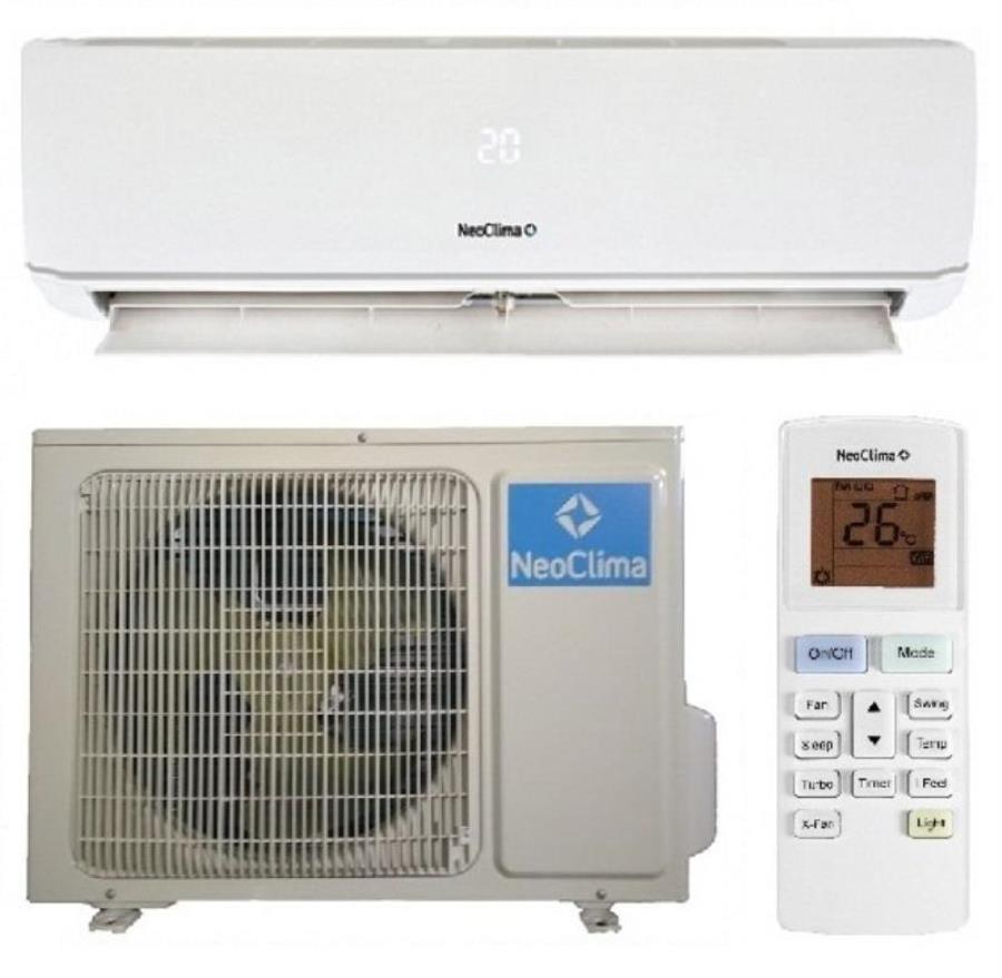 картинка Сплит-система NeoClima NS/NU-HAX12R, кондиционер тепло/холод, 3,4/3,25 кВт от магазина Интерком-НН