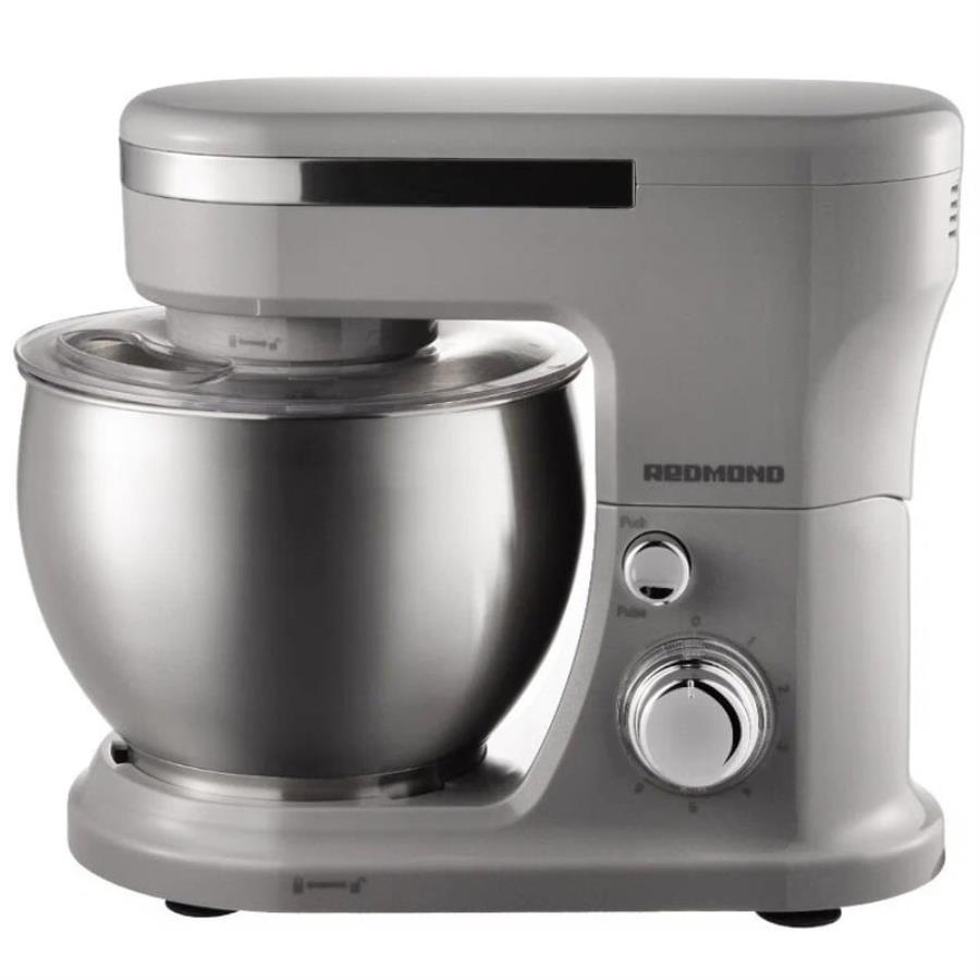 картинка Redmond RFM-5382 планетарный миксер, 1100Вт, 6 скоростей, объем чаши 5л, серый от магазина Интерком-НН