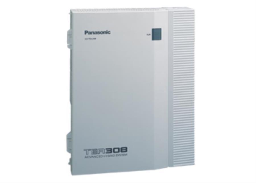 картинка Panasonic KX-TEB308RU мини АТС (офисная АТС) Базовый блок 3 городских и 8 внутренних линий от магазина Интерком-НН