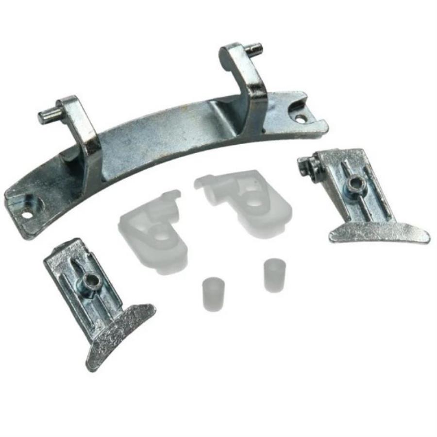 картинка SKL DRH006CY (49001262) петля (кронштейн) люка в сборе для стиральной машины Candy от магазина Интерком-НН