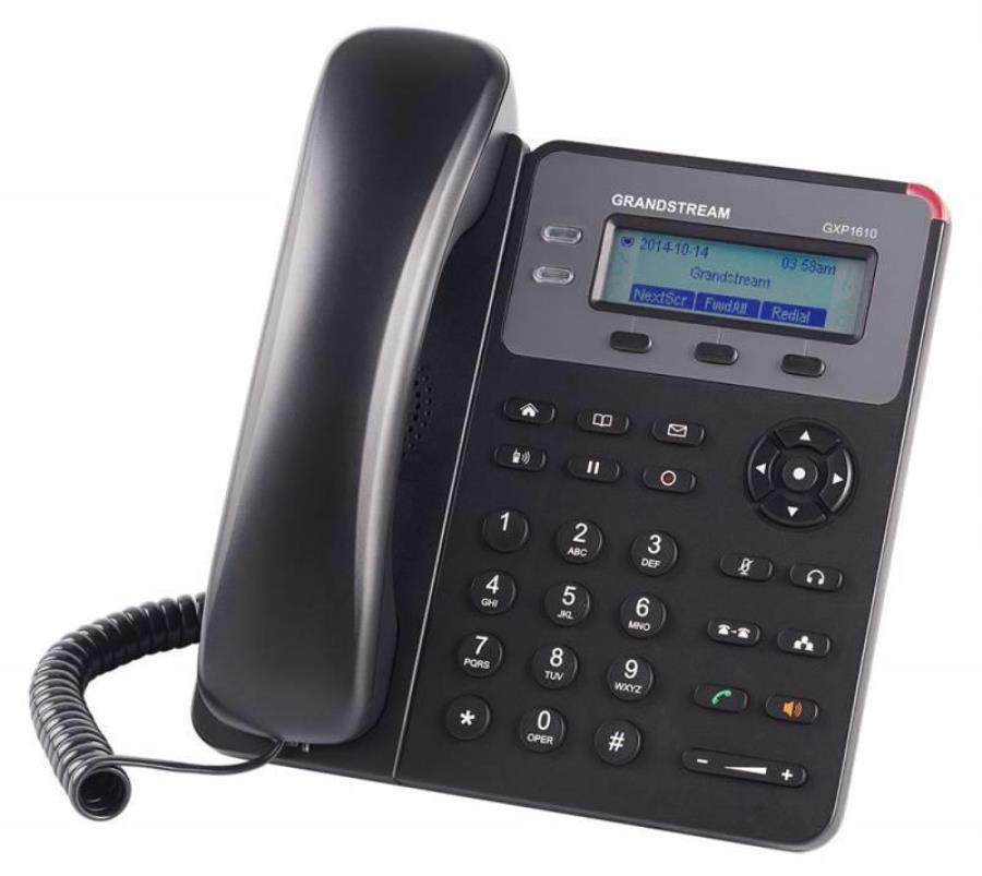 картинка Телефон IP Grandstream GXP-1610 серый от магазина Интерком-НН