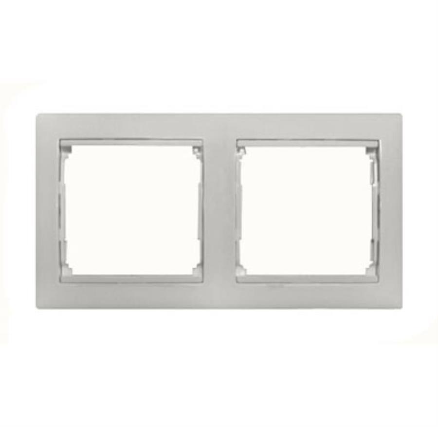 картинка 774452 Рамка 2 поста, горизонтальная, белая, Valena Legrand от магазина Интерком-НН