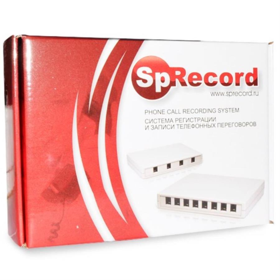 картинка SpRecord A8 Система записи, восемь каналов от магазина Интерком-НН